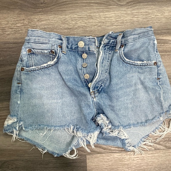 Agolde Jean Shorts - Picture 1 of 3